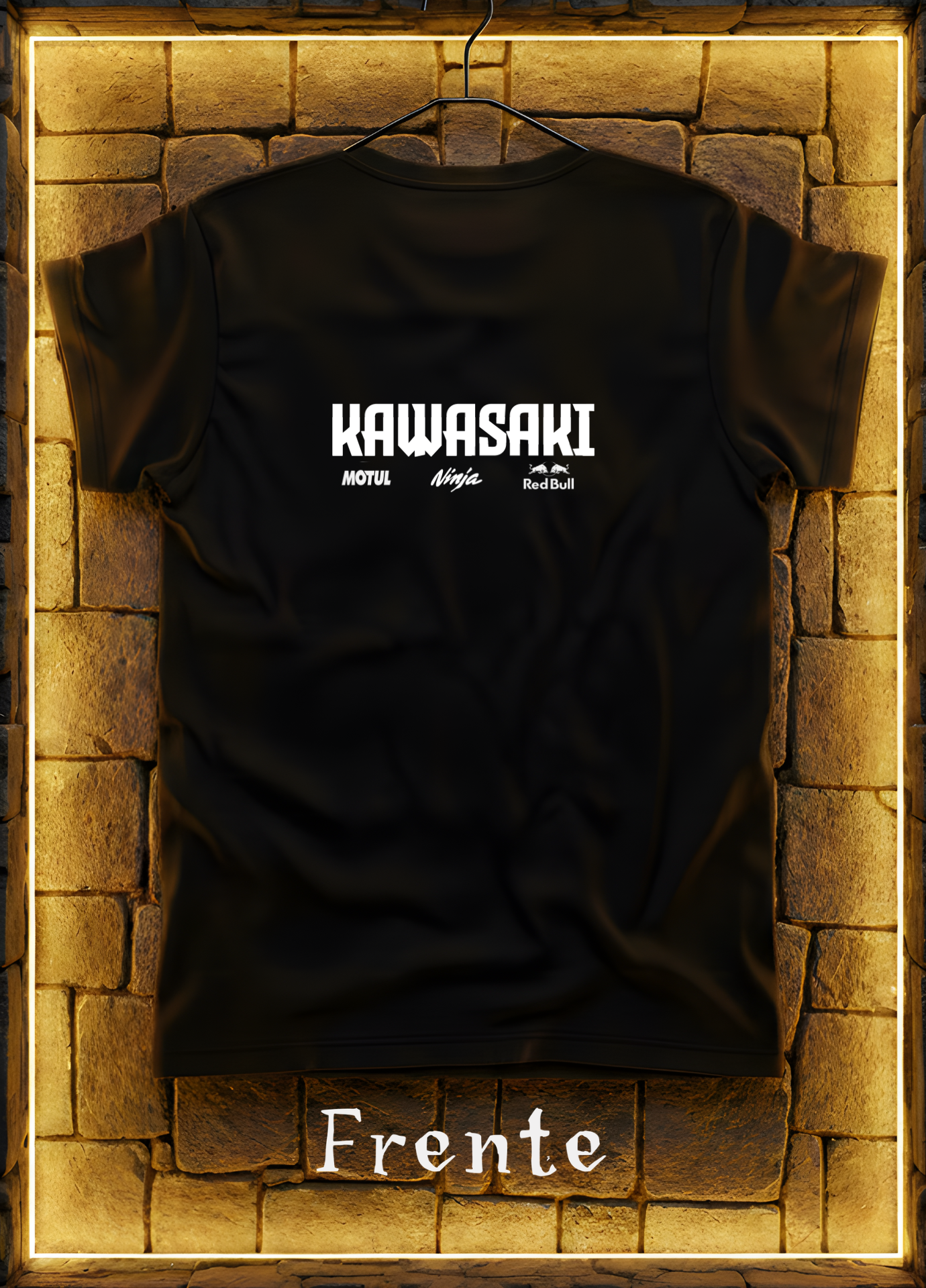 Playera Kawasaki Ninja Racing Edition – Negra o Blanca | Diseño Trasero
