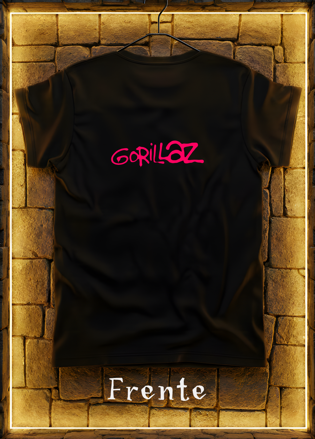 Playera Gorillaz Art Edition – Negra o Blanca | Diseño Trasero