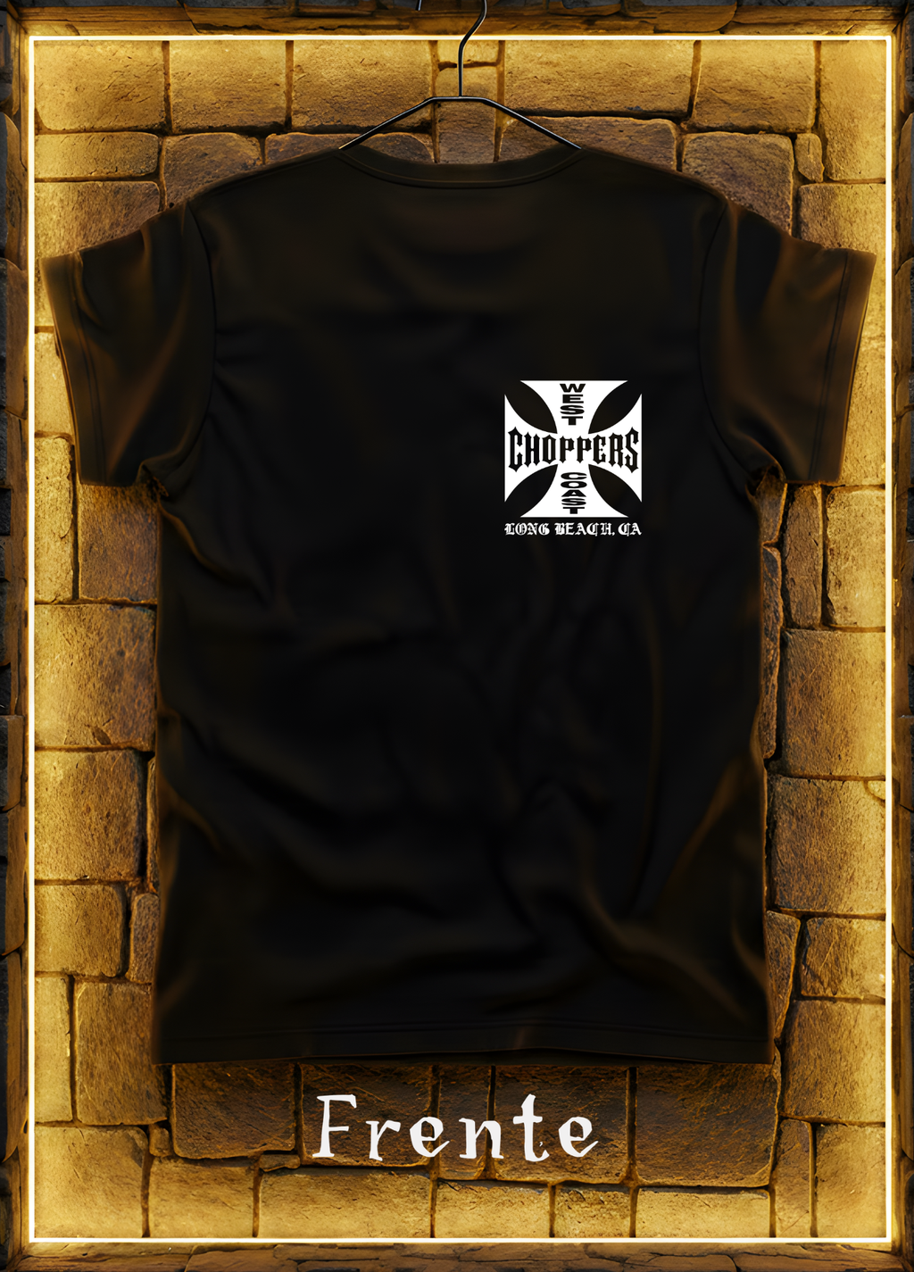Playera Brian O'Conner Choppers West Coast  | Diseño Trasero