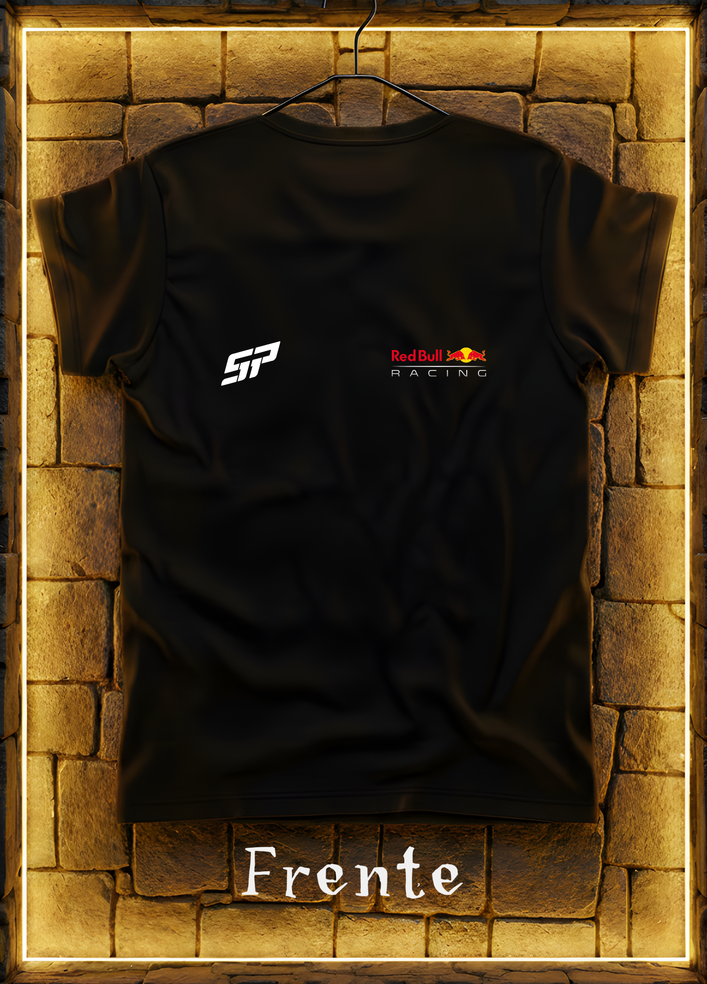 Playera Checo Pérez F1 Blueprint Edition – Blanco & Negro | Diseño Espalda