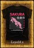 Playera Sakura Dreaming – Diseño Japonés Floral