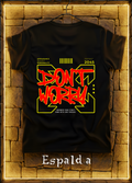 Playera Don’t Worry Street Edition  | Diseño Espalda